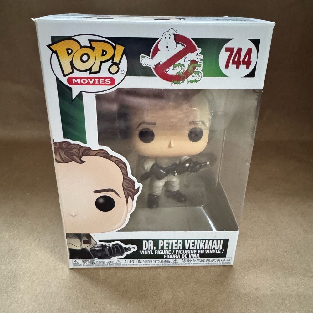NWT Funko Pop Ghostbusters 35th Anniversary Dr. Peter Venkman 744
